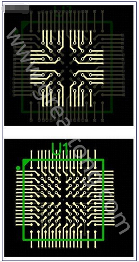 如何布線(xiàn)不同的BGA圈，從最外層開(kāi)始，直到中心-深圳宏力捷