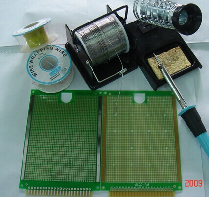 萬用板、OK線與焊槍