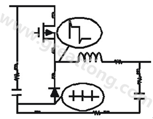 我們的設計范例顯示，有高達3A的電流必須從接地流回到源端(一個24V汽車電池或一個24V電源)。
